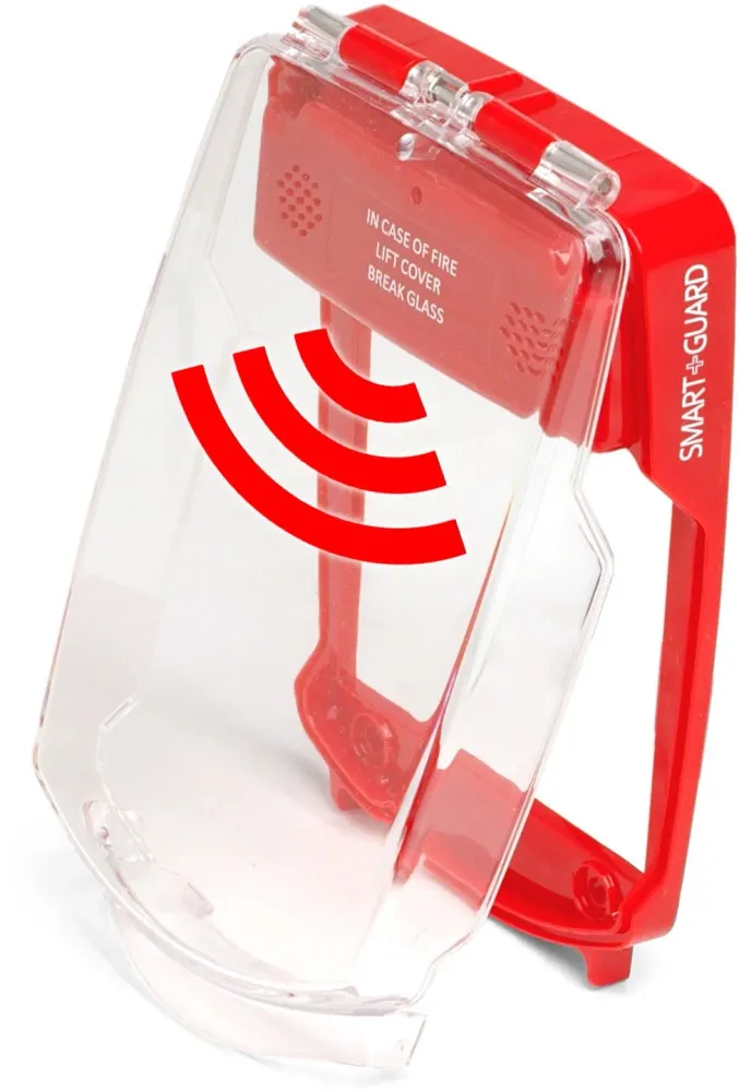 SG-FS-R Smart+Guard Call Cover, Flush Sounder, Red Vimpex