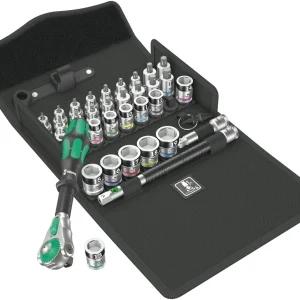 Zestaw kluczy nasadowych WERA 8100 SB ALL- Zyklop Speed 35-częściowy 3/8 ″ ( 4000822460 )