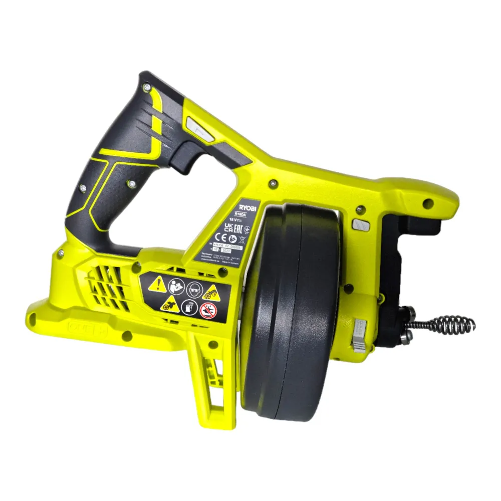 Ryobi R18DA-0 Akumulatorowa wyciorarka do rur 18 V ONE+ 7,6 m x 16 mm ( 5133004642 ) Solo - bez akumulatora, bez ładowarki