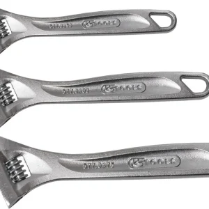 KS TOOLS Rollgabelschlüssel-Satz, verstellbar, 3-tlg ( 577.0399 )