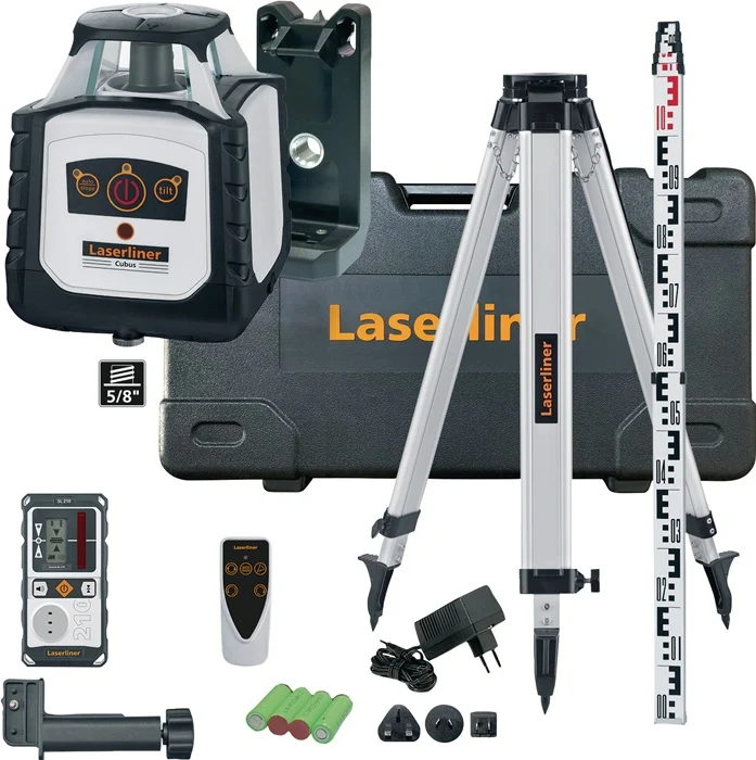 Laser obrotowy Laserliner Cubus 210 S ( 4000858101 ) maks. 200 m ± 4 °