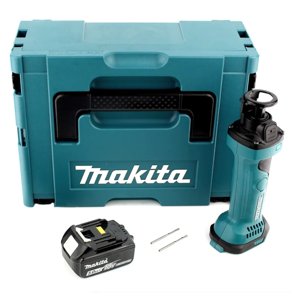 Akumulatorowa przecinarka Makita DCO 180 T1J 18V + 1x akumulator 5.0Ah + Makpac - bez ładowarki