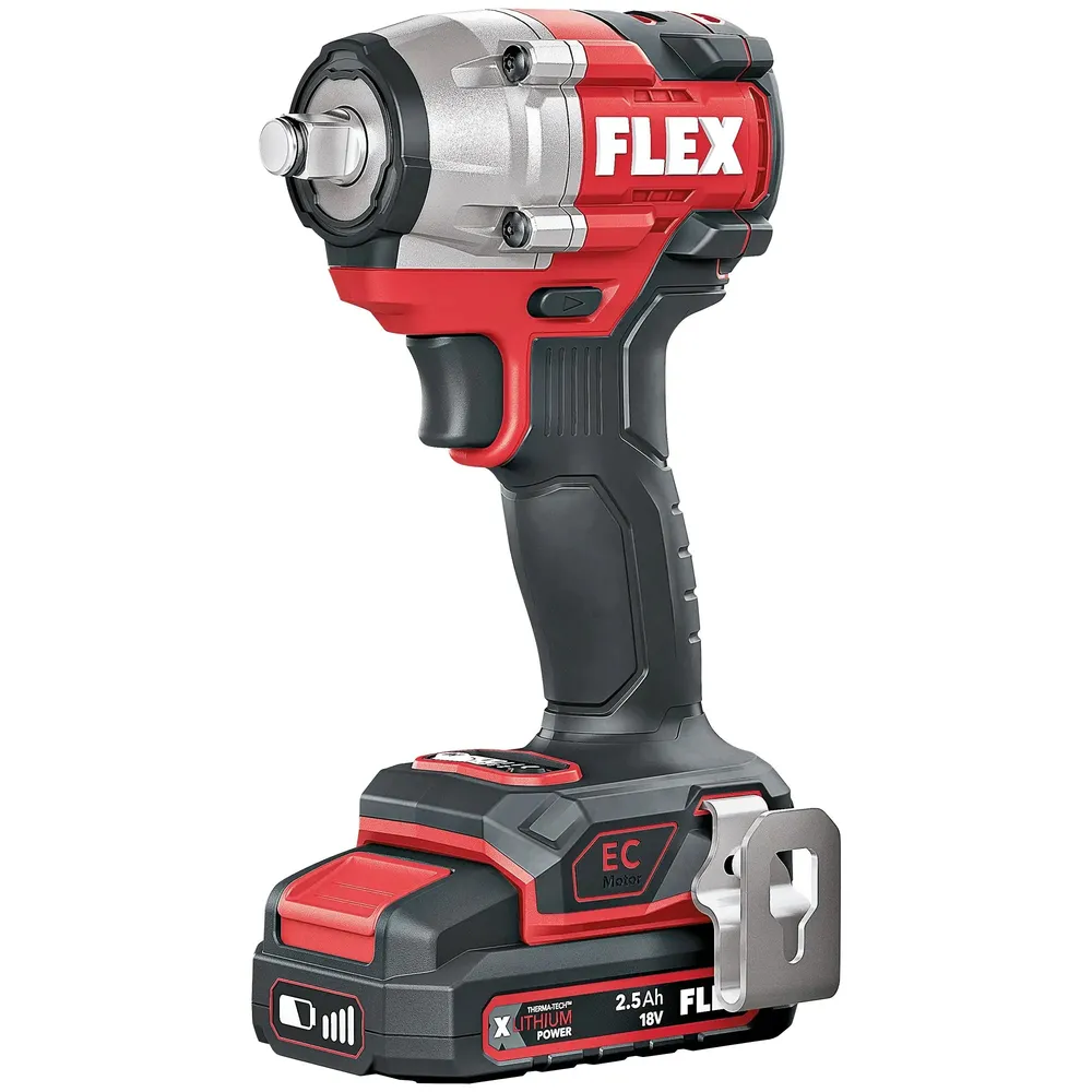 Klucz udarowy Flex 18 V IW 1/2" 400 EC 18 V 2,5 Ah