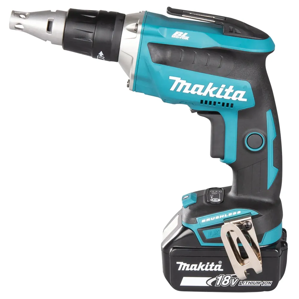 Wkrętarka do płyt gipsowo-kartonowych Makita DFS452AJX2 18 V 2 Ah