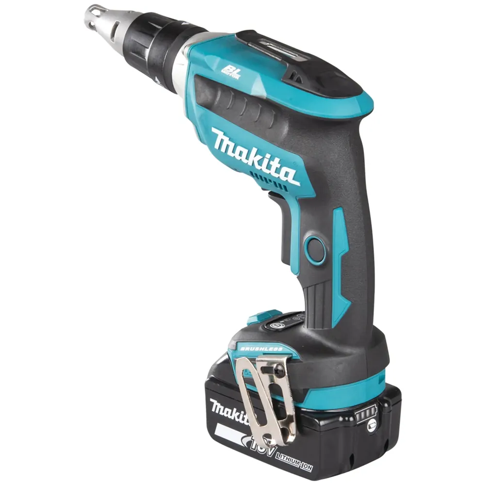 Wkrętarka do płyt gipsowo-kartonowych Makita DFS452AJX2 18 V 2 Ah