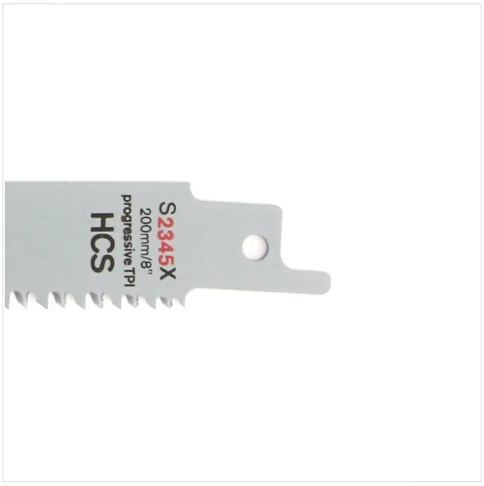 Bosch 5 brzeszczotów szablastych 200 mm Progressor do drewna S 2345 X / S2345X ( 2608654404 ) Bosch Professional