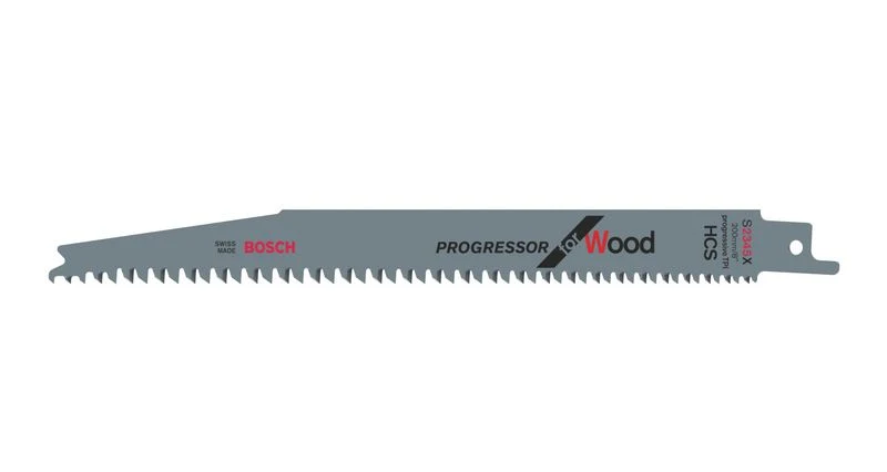 Bosch 5 brzeszczotów szablastych 200 mm Progressor do drewna S 2345 X / S2345X ( 2608654404 ) Bosch Professional