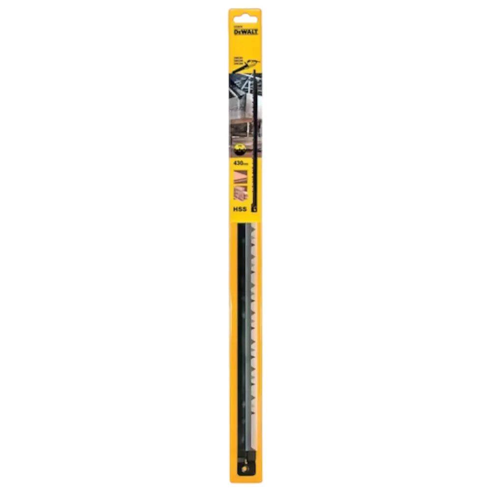 Brzeszczoty specjalne DeWalt DT 2978 Alligator 430 mm Uniwersalny brzeszczot HSS do drewna twardego, miękkiego, opałowego,...