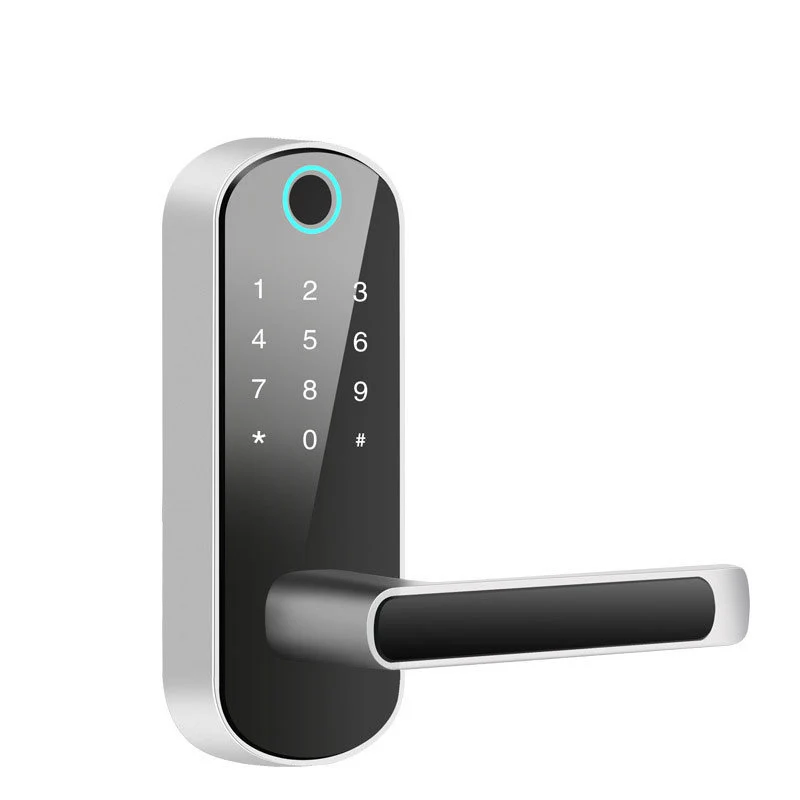 Inteligentny zamek do drzwi Wireless pairing z czytnikiem linii papilarnych