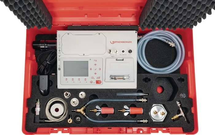 Miernik ciśnienia/szczelności Rothenberger ROTEST GW Professional ( 8000906647 ) Zakres roboczy do 20 barów