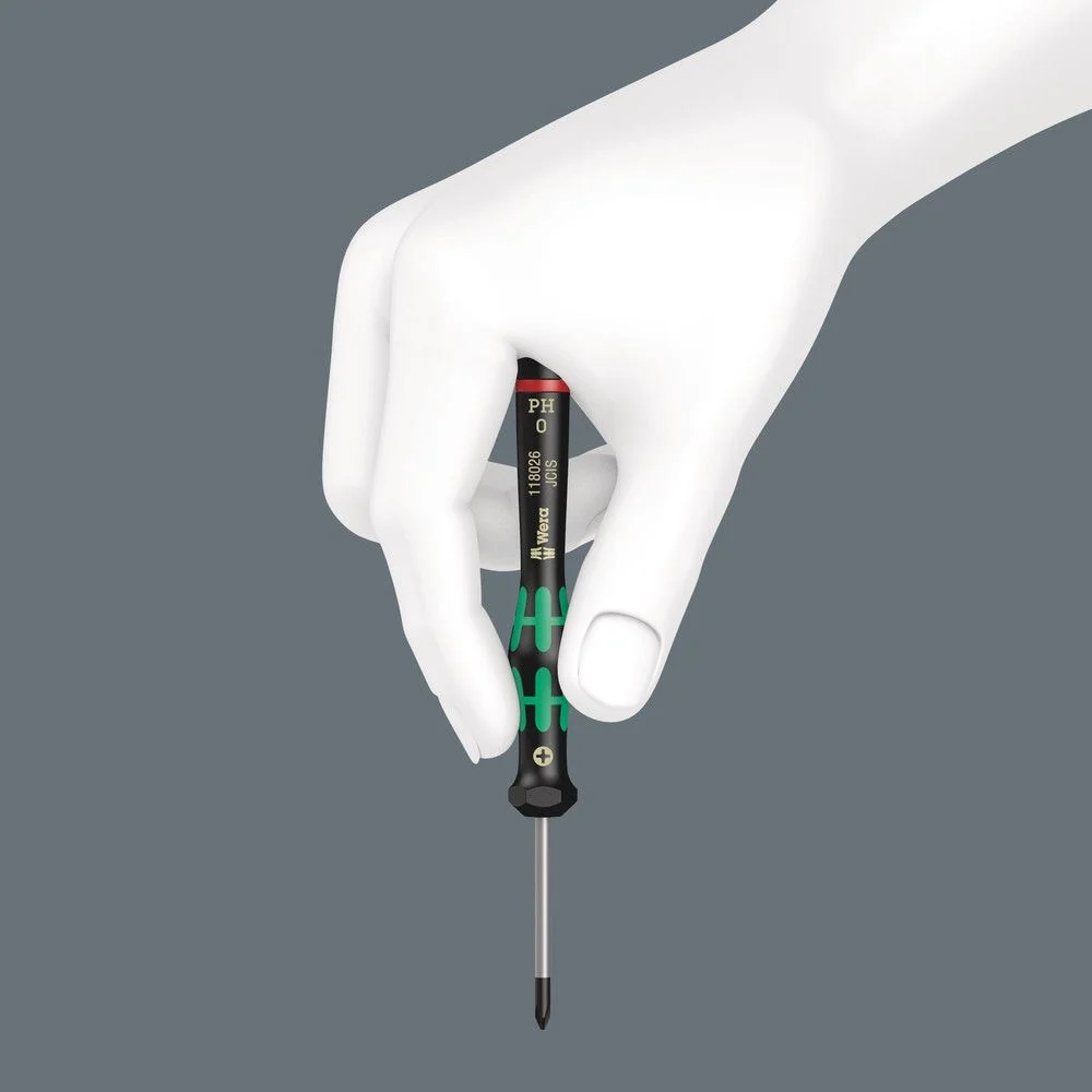 WERA Elektroniczny wkrętak do mechaniki precyzyjnej 2035 2,5 mm Długość ostrza 80 mm ( 4300001758 )