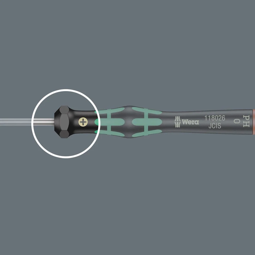 WERA Elektroniczny wkrętak do mechaniki precyzyjnej 2035 2,5 mm Długość ostrza 80 mm ( 4300001758 )