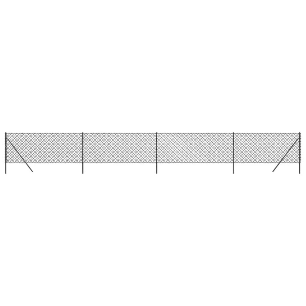 Gaashek 0,8x10 m antracietkleurig