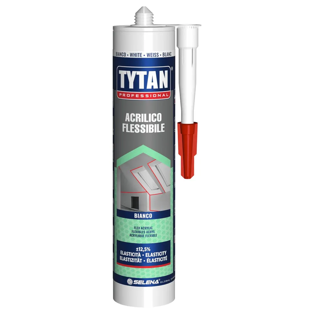 Tytan Elastyczny Silikon Akrylowo-Silikonowy 300 ml