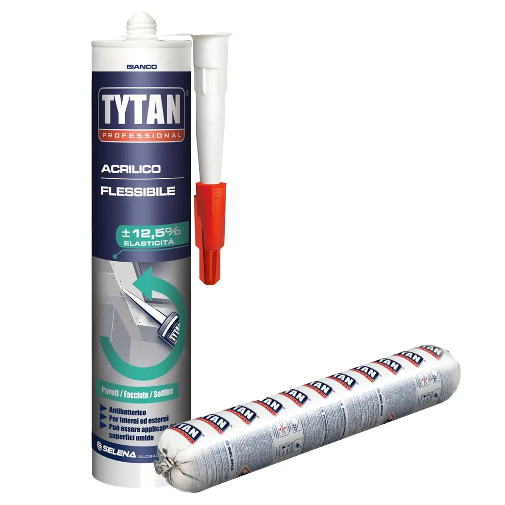 Tytan Elastyczny Silikon Akrylowo-Silikonowy 300 ml