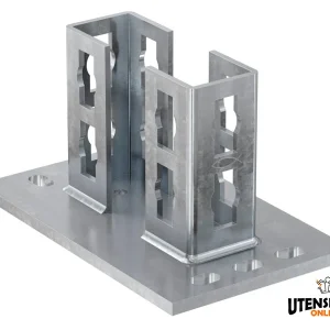 Fischer stopka ślizgowa PSF 124 do profilu FUS 62D stal ocynkowana zestaw 5 sztuk