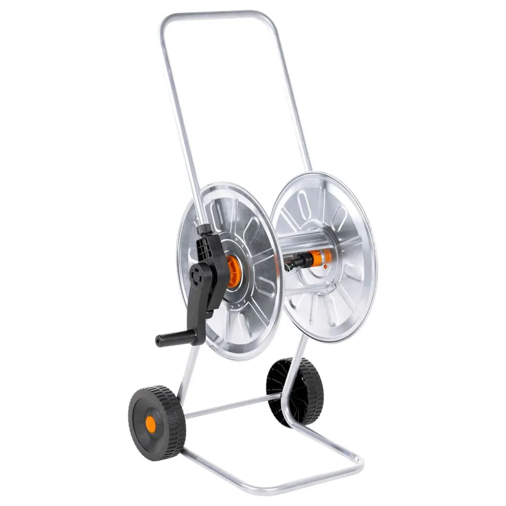 Tuinslangkar voor 50 m 1/2" 35 m 3/4" slang staal