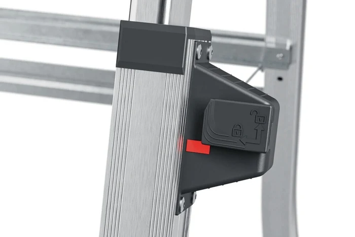 Hailo drabina 100 Topline ( 9000463140 ) Stopnie 3-5 anodowane aluminium teleskopowe