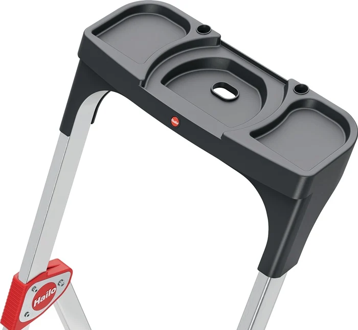 Hailo drabina 100 Topline ( 9000463140 ) Stopnie 3-5 anodowane aluminium teleskopowe