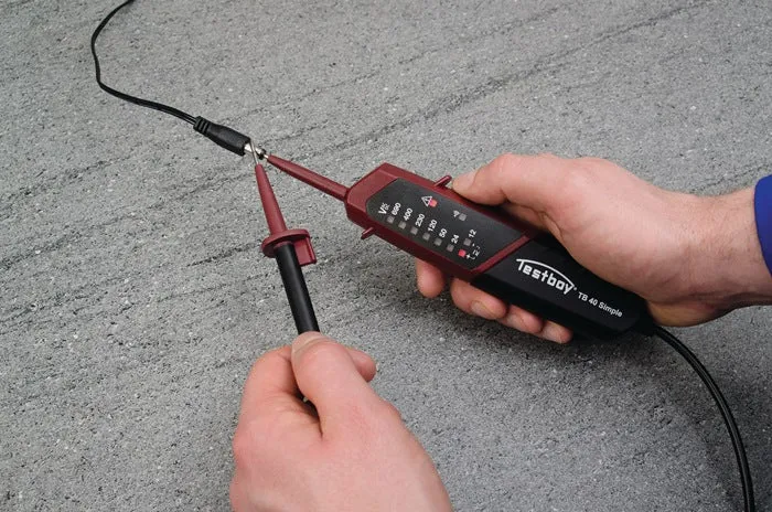 Testboy tester napięcia / ciągłości 40 Prosty ( 4000828074 ) 12-690 V AC/DC CAT IV 300 V / CAT III 600 V
