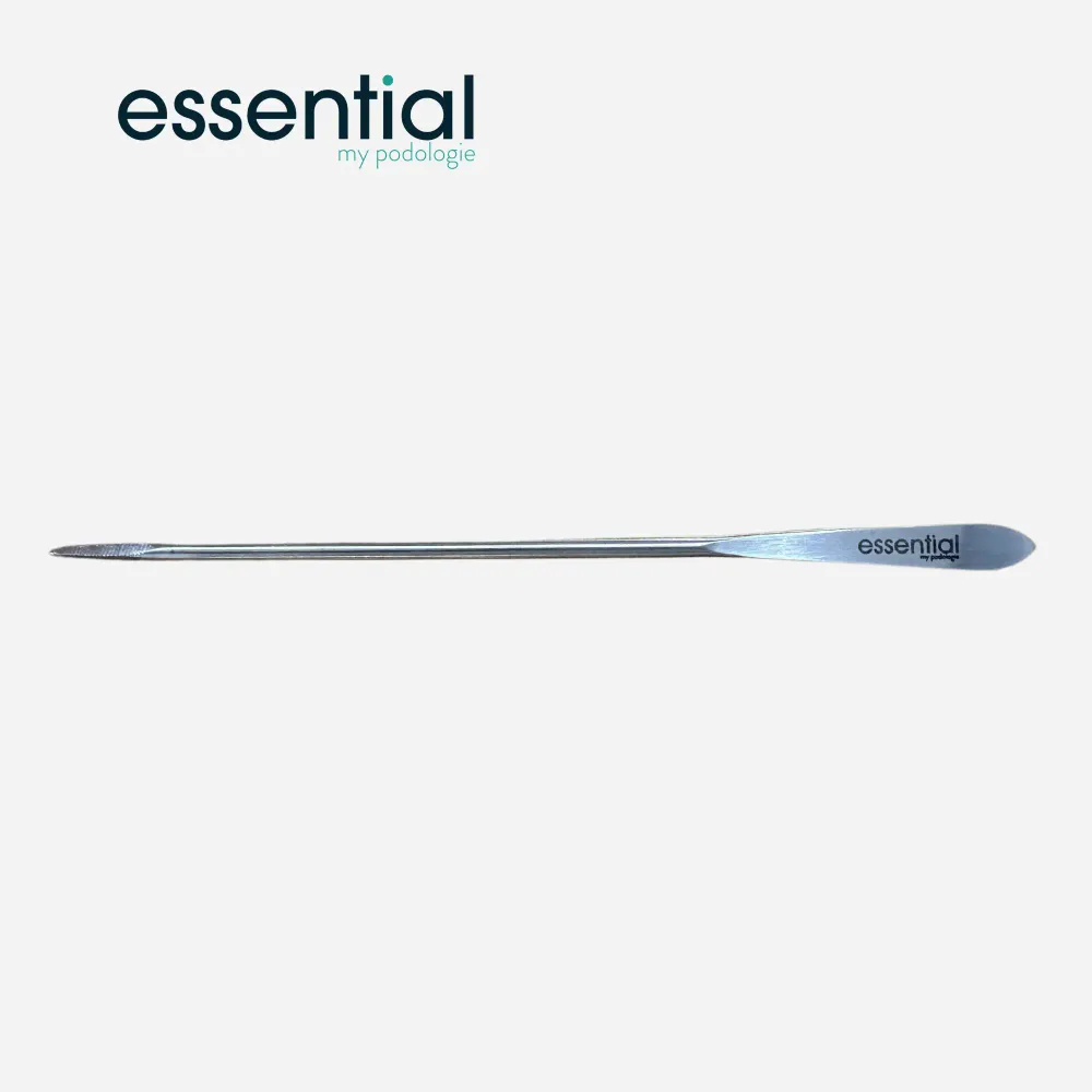 Szpatułka bawełniana - 15 cm - Stal nierdzewna - Essential My Podologie