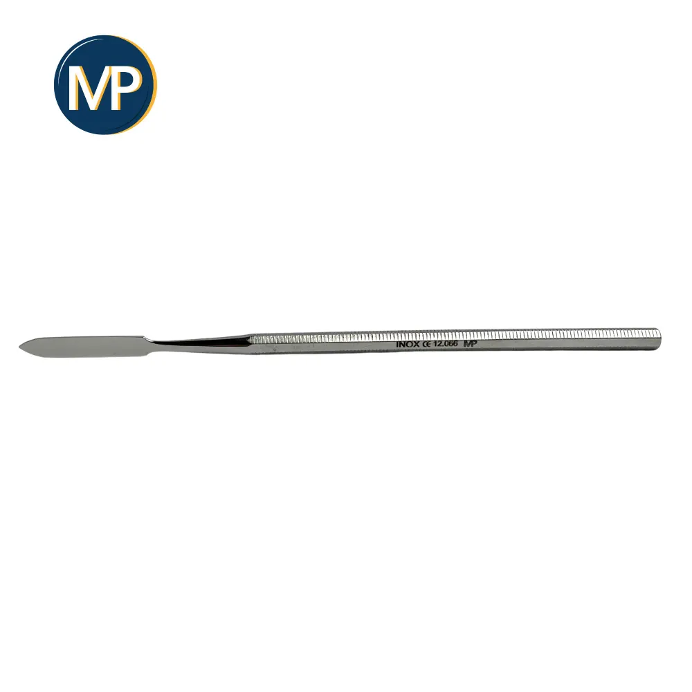 Szpiczasta płaska szpatułka - Stal nierdzewna - 15,5 cm - MP firmy My Podologie