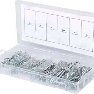 KS TOOLS Sortiment Federsplinte, 1,8x33 - 3,9x75, 150-tlg ( 970.0060 )