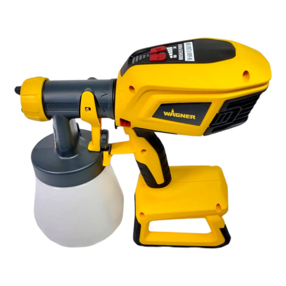 Wagner W600 FLEXiO Universal Sprayer akumulatorowy system natryskowy 18 V POWER ALL Brushless ( 2420174 ) + akcesoria - be...