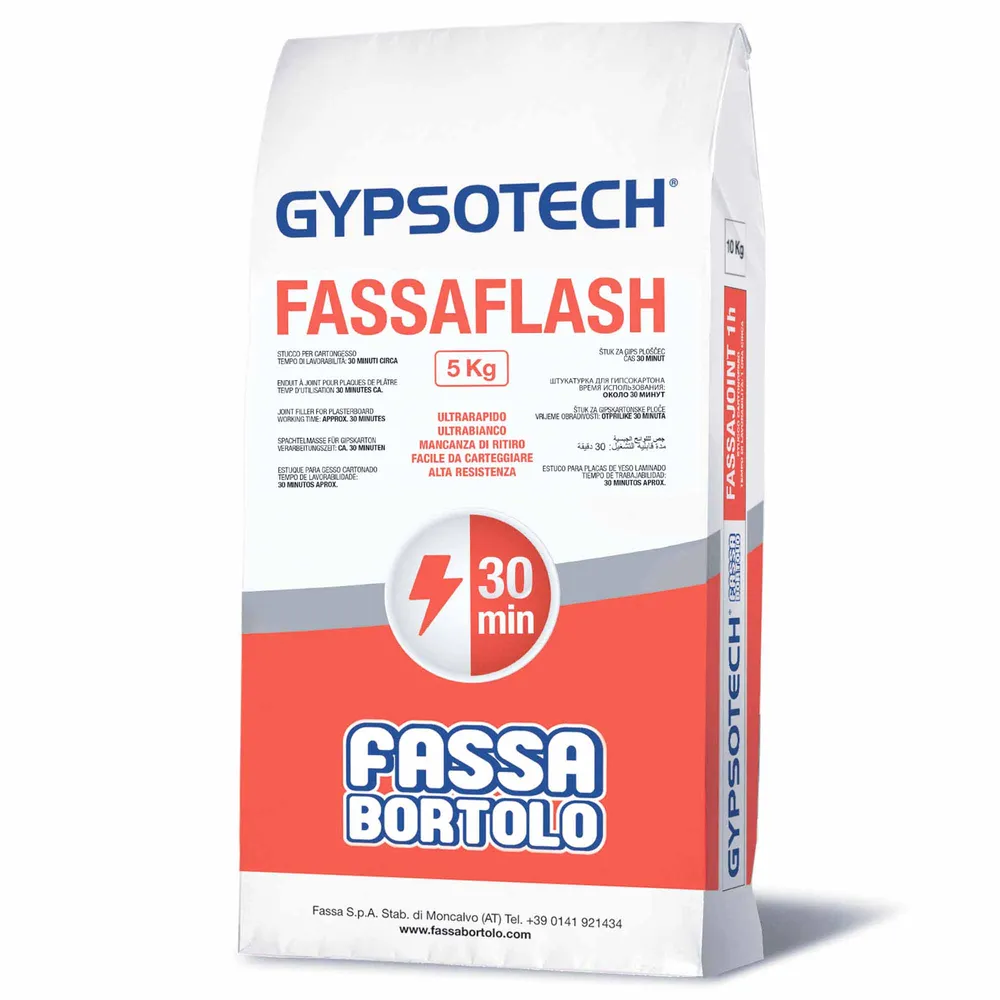 FassaFlash Płyta gipsowo-kartonowa Stucco 5kg