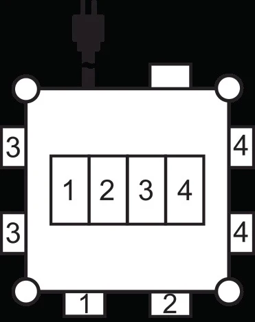Rozdzielacz zasilania Brennenstuhl ( 8000337887 ) wtyczka 400V/32