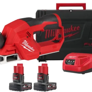 Milwaukee Strug elektryczny akumulatorowy M12 BLP 51 mm głębokość 0-2 mm zestaw