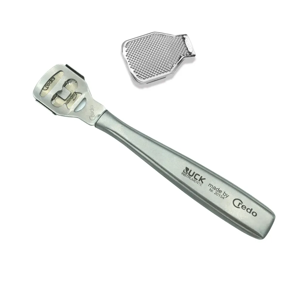 Strugarka do kalusów ze stali nierdzewnej z adapterem tarnika - Nóż poziomy - 14,5 cm - Credo