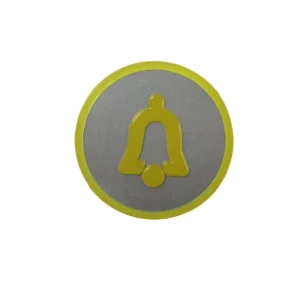 Dzwonek Kone Push Button, szary, dotykowy KSS COP KM801055G080