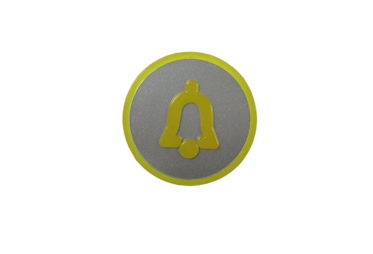 Dzwonek Kone Push Button, szary, dotykowy KSS COP KM801055G080