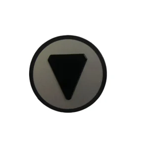 Klamka Kone Push Button Down w kolorze szarym, dotykowa KSS LOP KM801055G092