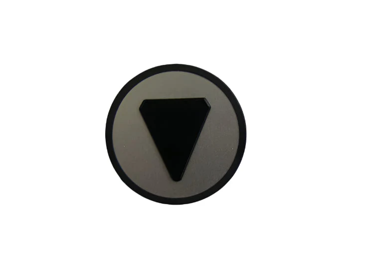 Klamka Kone Push Button Down w kolorze szarym, dotykowa KSS LOP KM801055G092