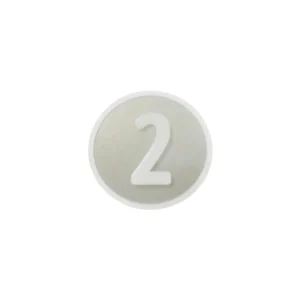 Kone Push Button 2 Biały dotykowy KSS COP