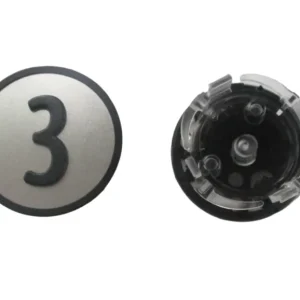 Kone Push Button -3 Szary Dotykowy KSS COP KM801055G073