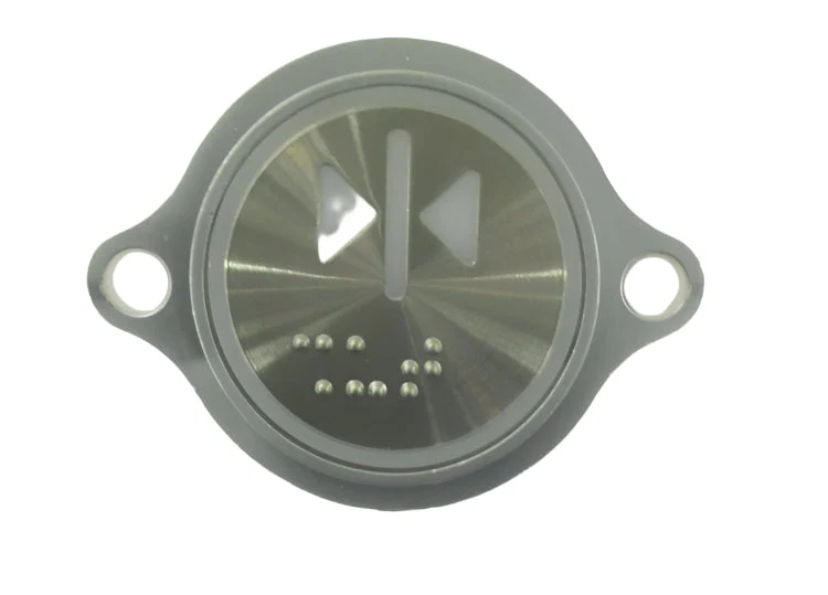 Kone-knapp för dörrstängning, vit, infälld COP-panel KM863052G567H082