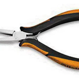 Szczypce płaskie dla elektroników 140mm długie | 1172BM