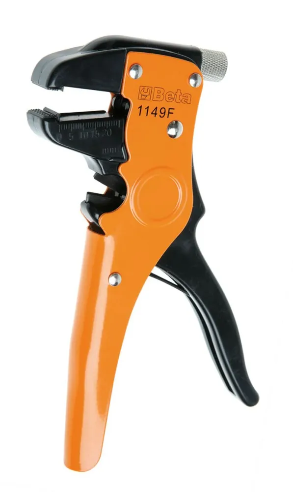 Szczypce do ściągania izolacji 0,2-6mm2 z mechanizmem tnącym | 1149F