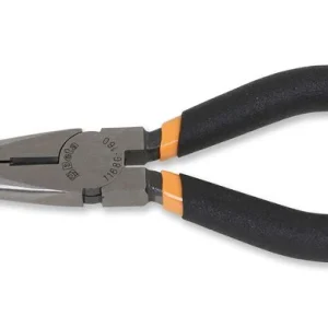 Szczypce półokrągłe odgięte przemysłowe pokryte PCW 160mm | 1168G/160