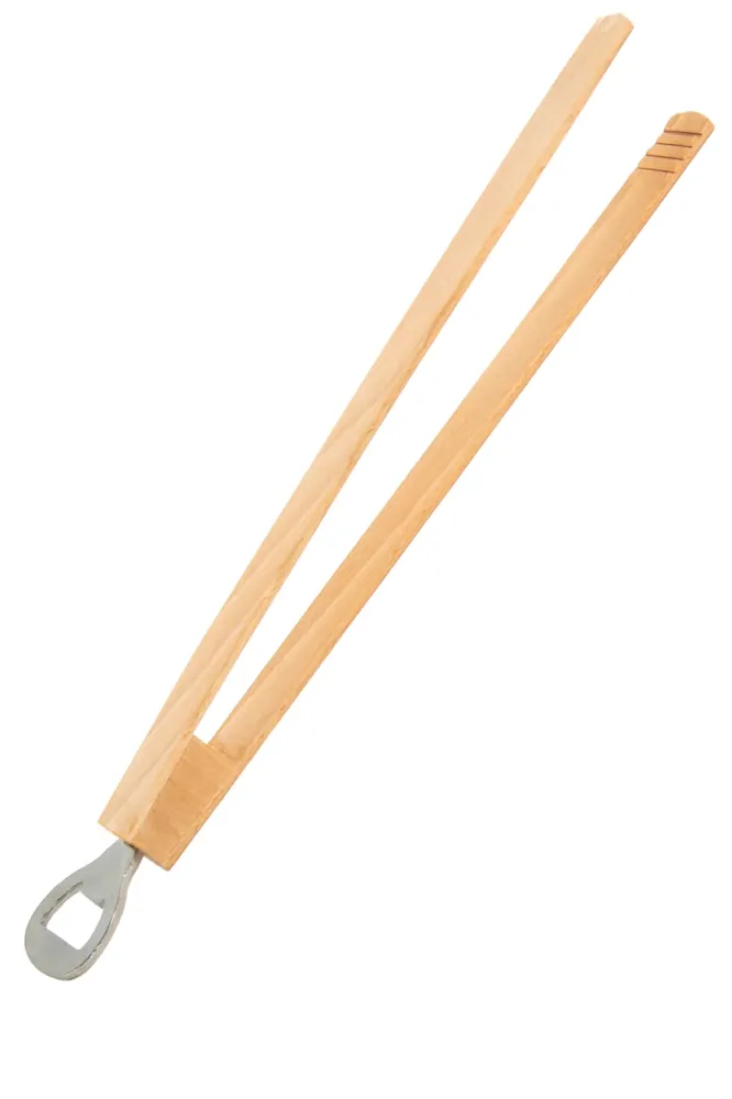 Szczypce do grilla z otwieraczem do butelek 32 cm – akcesoria BBQ