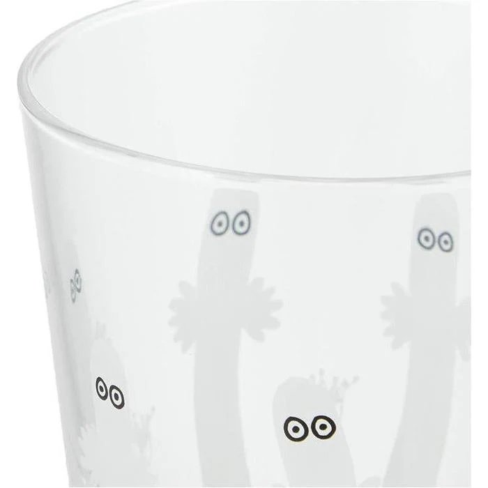 Yamaka Shoten MOOMIN "Kuppi" Glass Tumbler, Hattifatteners Design, 260ml