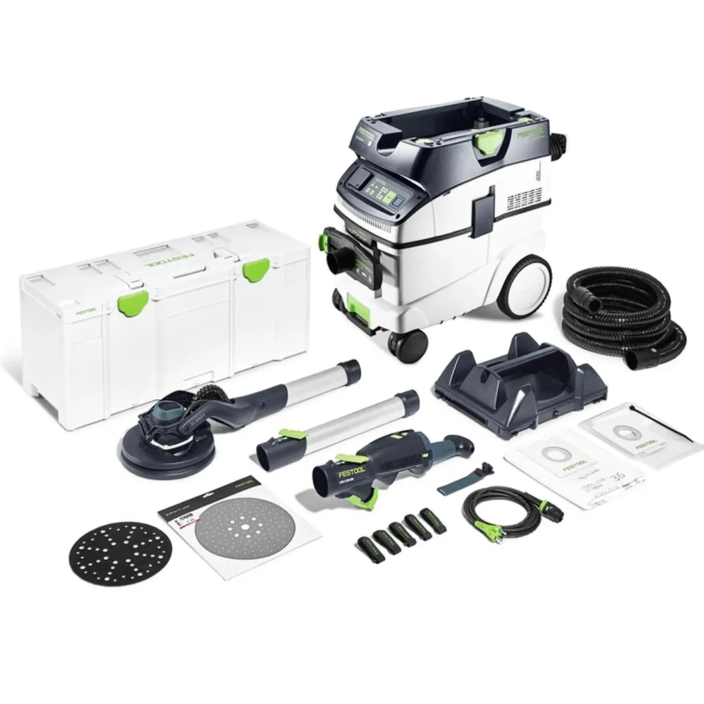 Zestaw szlifierek Festool Planex LHS 2 225 EQI/CTL, 36 zestawów