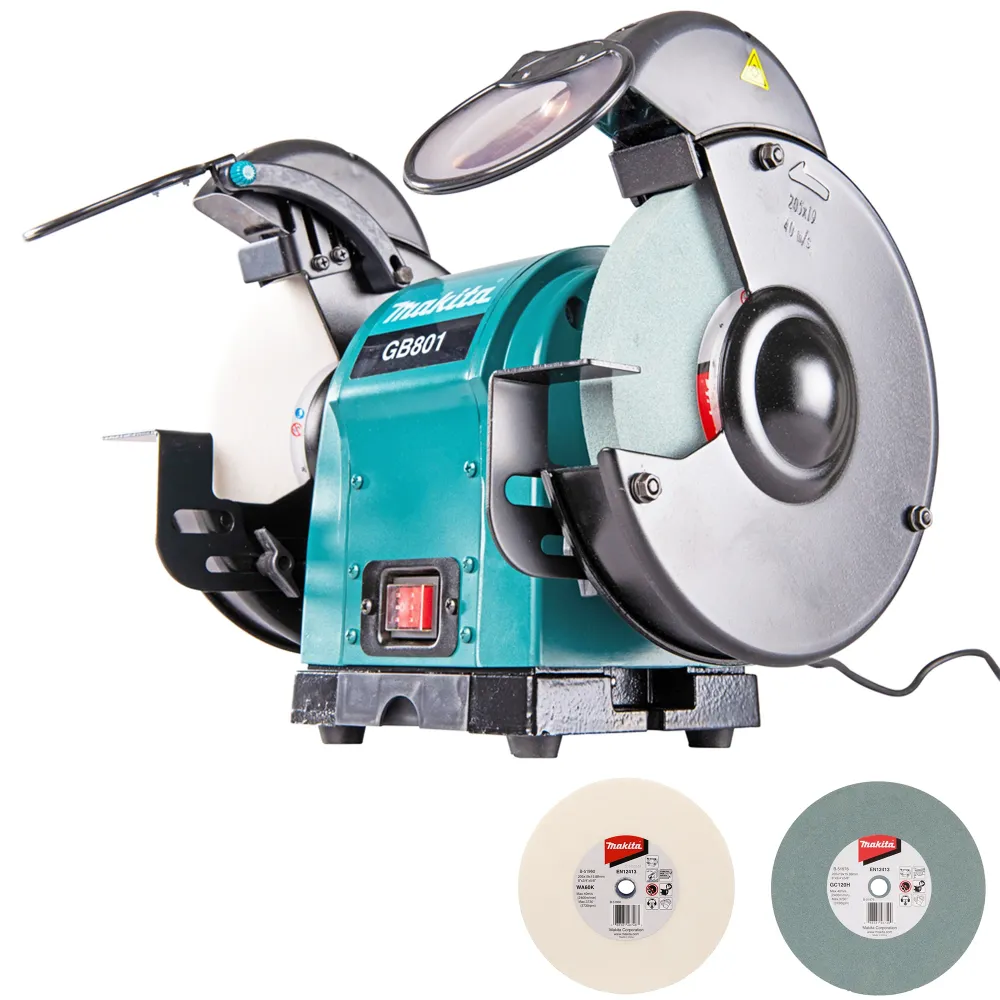 Makita GB801 550W szlifierka stołowa