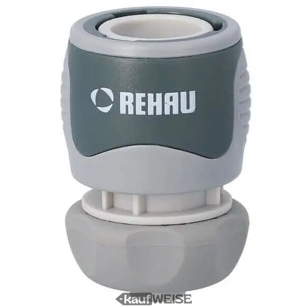 Złącze węż Rehau Comfort 3/4 cala (19 mm) | Miękki uchwyt | Szybkozłączka do węż ogrodowego