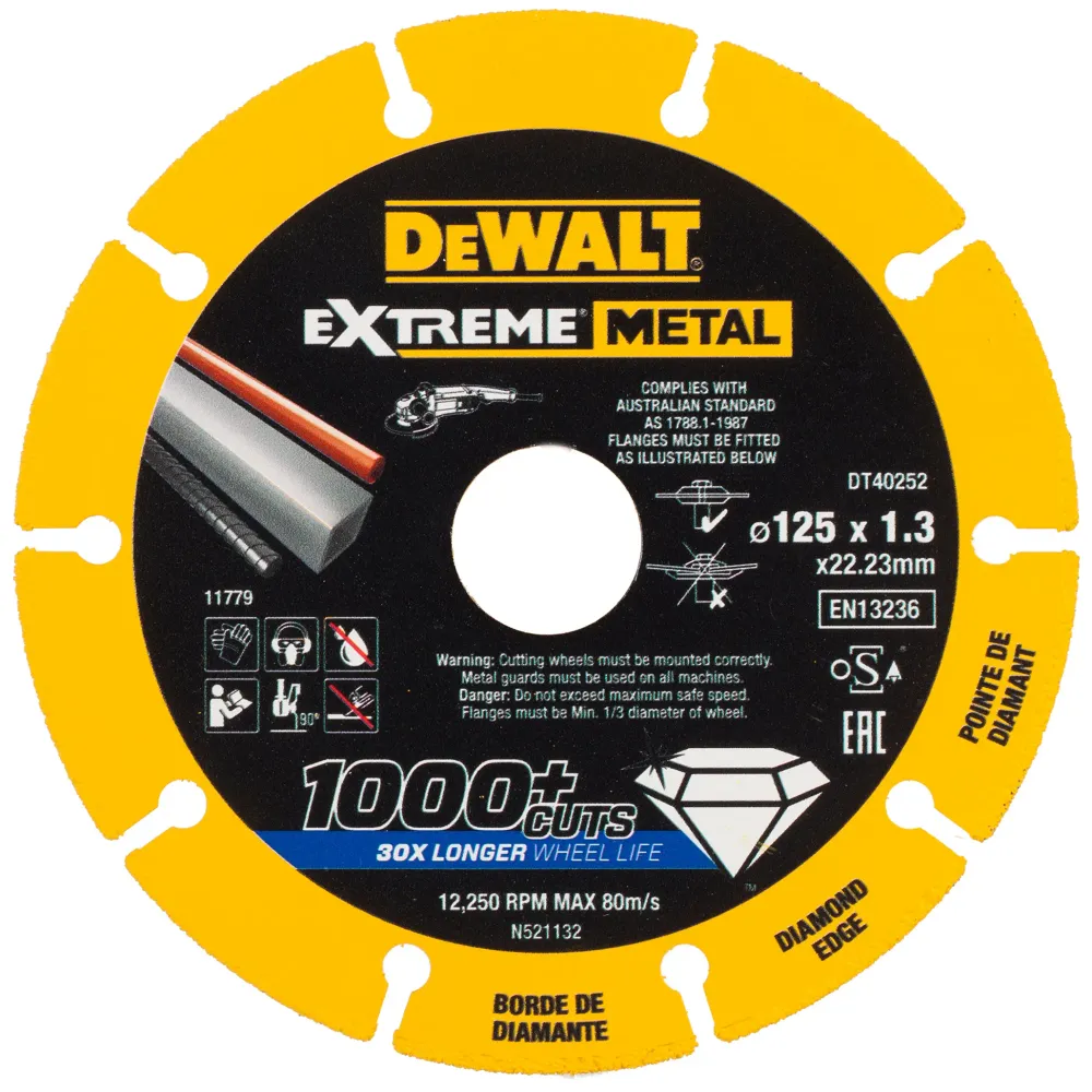 Tarcza tnąca Dewalt DT40252-QZ