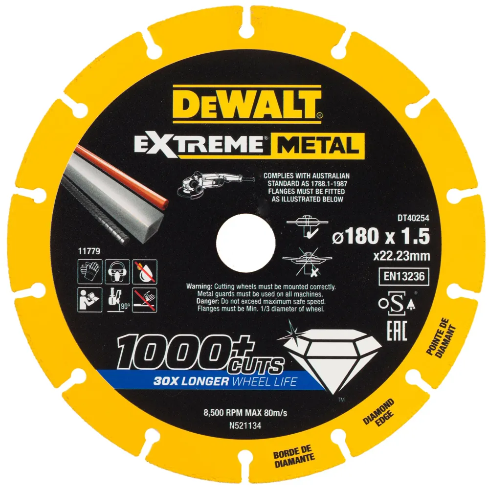 Tarcza tnąca Dewalt DT40254-QZ