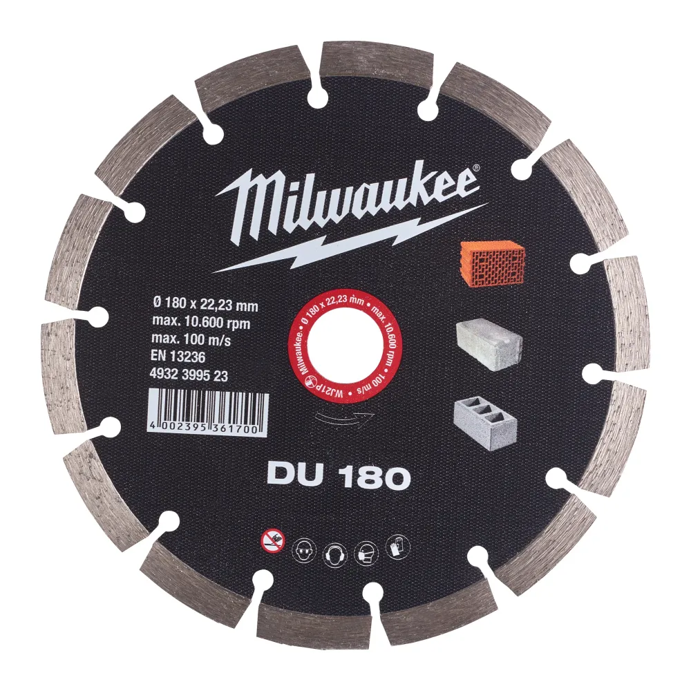 Tarcza diamentowa DU 180 x 22,2 mm | 4932399523